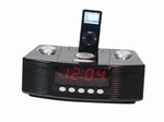 Safety, Recognition and Incentive Program AM/FM LED Clock Radio with iPod Connection!