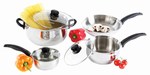 Safety, Recognition and Incentive Program Proctor Silex 7 Piece Stainless Steel Cookware Set with Glass Lids!