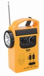 Safety, Recognition and Incentive Program Kaito Solar & Crank AM/FM Radio, Flashlight and Siren!