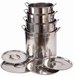 Safety, Recognition and Incentive Program Heuck 8 Piece Stainless Steel Stock Pot Set!