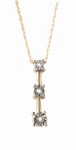 Safety, Recognition and Incentive Program Trio Gold Diamond Pendant!