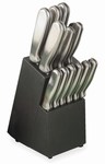 Safety, Recognition and Incentive Program Ginsu 13 Piece Stainless Steel Cutlery Set with Block!