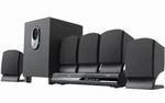 Safety, Recognition and Incentive Program Coby 5.1 Channel 300W Surround Sound DVD Home Theatre System!