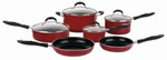 Safety, Recognition and Incentive Program Cuisinart Red 10 Piece Non-Stick Aluminum Cookware Set!