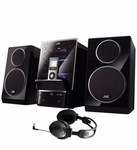 Safety, Recognition and Incentive Program JVC Audio System with iPod Flip Dock and Noise Canceling Headphones!