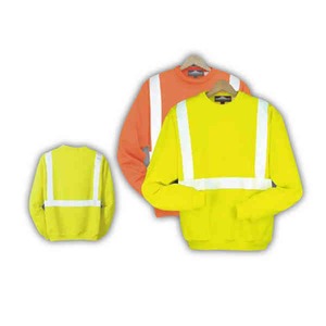 Safety Reflective Crew Neck Sweatshirts, Custom Printed With Your Logo!