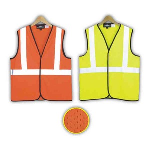 Safety Reflective Mesh Vests, Custom Printed With Your Logo!