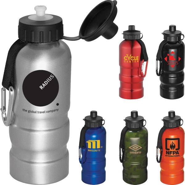 Aluminum Sports Bottles, Custom Imprinted With Your Logo!