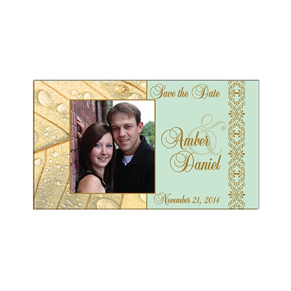 Wedding Favor Save the Date Magnets, Custom Imprinted With Your Logo!