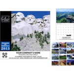 Custom Printed Scenes of America Wall Calendars