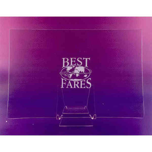 Serving Tray Crystal Gifts, Customized With Your Logo!