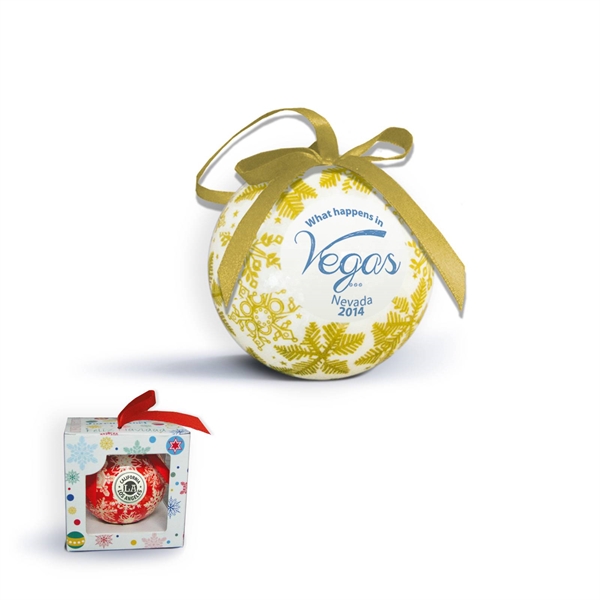 Ball Christmas Ornaments, Custom Imprinted With Your Logo!