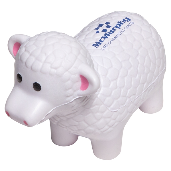 Sheep Farm Animal Themed Stress Relievers, Custom Printed With Your Logo!