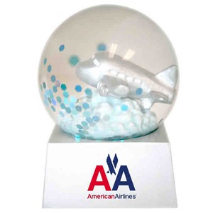 Ship Shaped Stock Snow Globes, Custom Made With Your Logo!