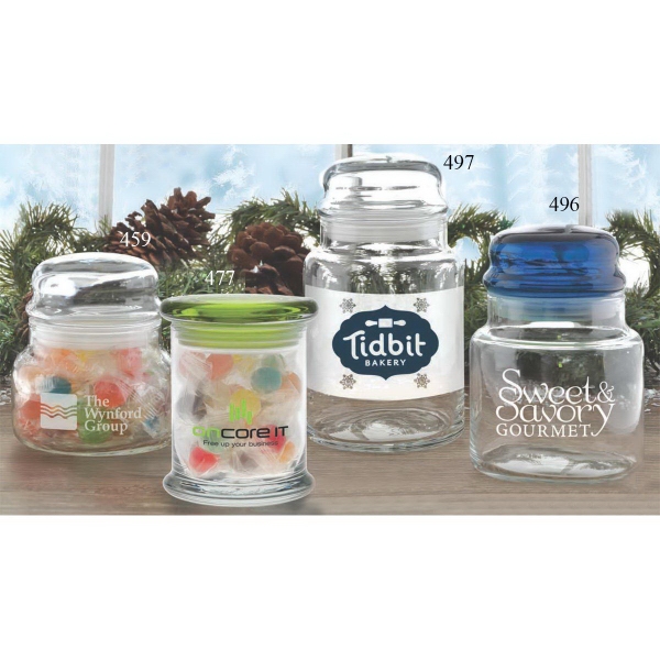 Jelly Bean Jars, Custom Printed With Your Logo!