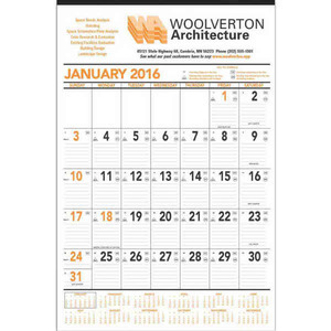 Small Contractor Commercial Calendars, Custom Imprinted With Your Logo!