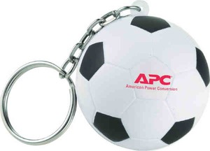 Soccer Sport Themed Keychains, Custom Imprinted With Your Logo!