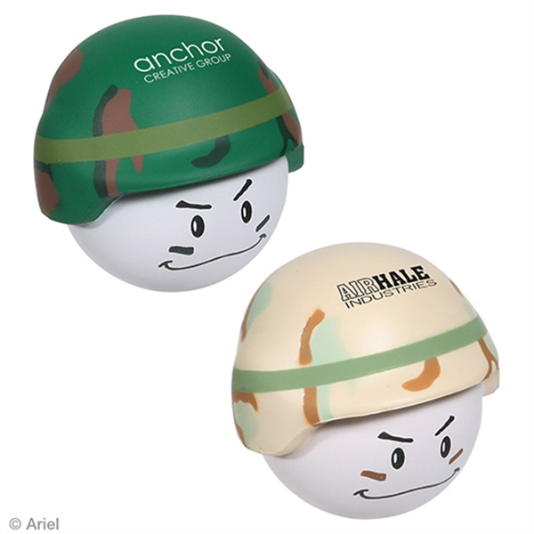 Solider Stress Relievers, Custom Imprinted With Your Logo!
