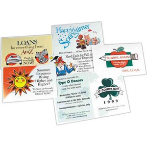 Souvenir Postcards, Personalized With Your Logo!