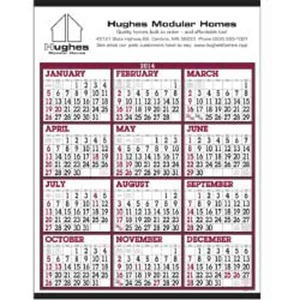 Span A Year Big Numbers Commercial Calendars, Customized With Your Logo!