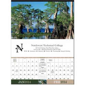Custom Printed Splendor of North America Calendars