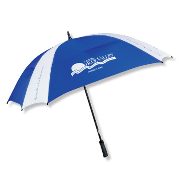 Vented Golf Umbrellas, Custom Decorated With Your Logo!