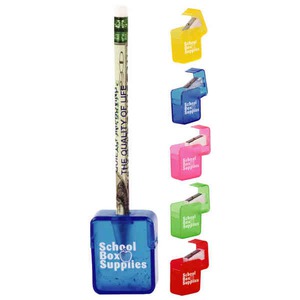 Square Pencil Sharpeners, Custom Printed With Your Logo!
