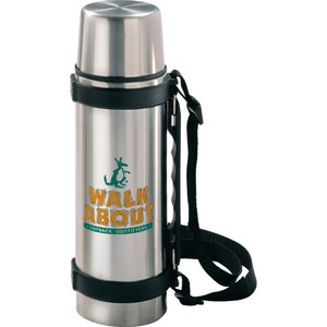 Stainless Steel FDA Compliant Thermoses, Custom Decorated With Your Logo!