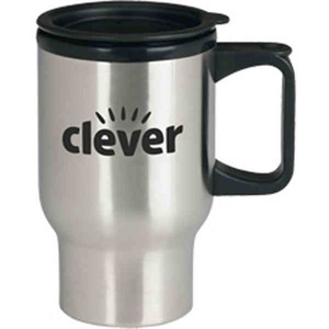 Stainless Steel Trip Mugs, Customized With Your Logo!