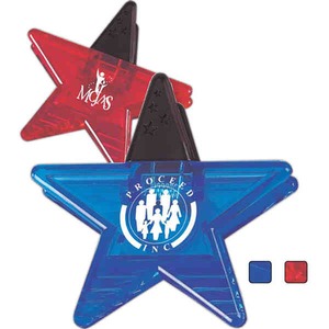 Star Shaped Magnetic Clips, Custom Printed With Your Logo!