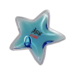 Star Shaped Reusable Instant Cold Packs, Custom Printed With Your Logo!