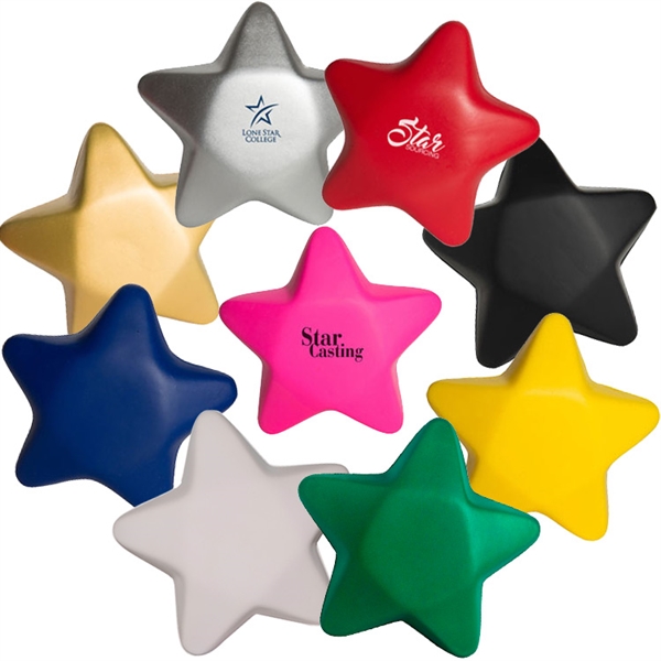 Star Stress Relievers, Customized With Your Logo!