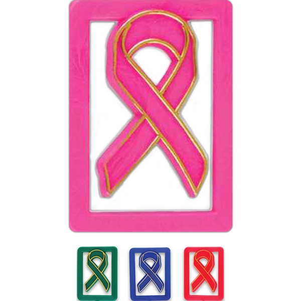 Breast Cancer Awareness Pink Paperclips, Custom Imprinted With Your Logo!