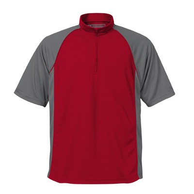 Custom Printed Stormtech Performance Sonar Short Sleeve Mock Neck Golf Shirts