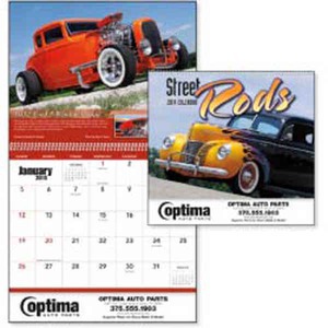 Custom Printed Street Rods Appointment Calendars