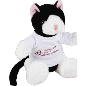 Stuffed Cats, Custom Printed With Your Logo!