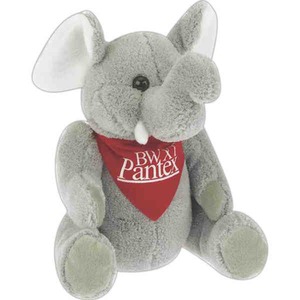 Elephant Stuffed Animals, Custom Made With Your Logo!