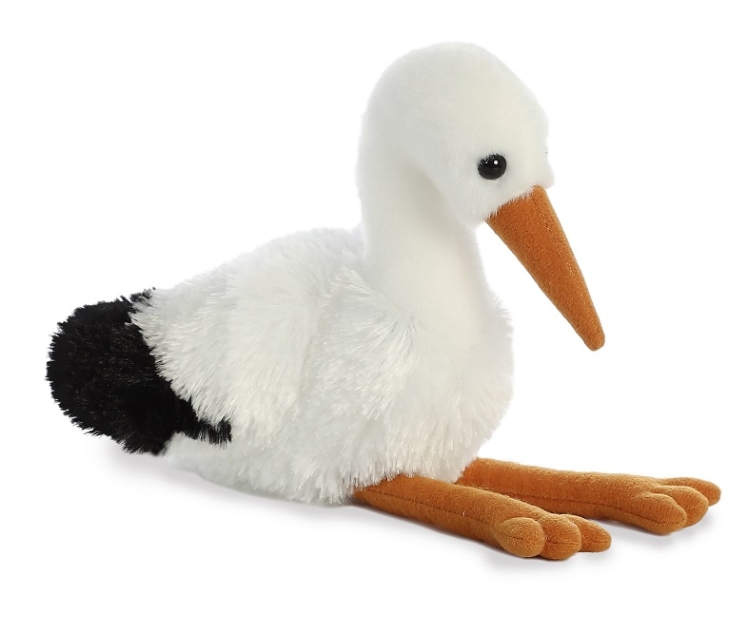 Stuffed Storks, Custom Printed With Your Logo!