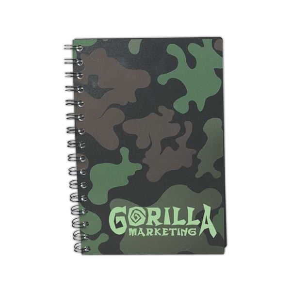 Camouflage Hunter's Journals, Custom Printed With Your Logo!