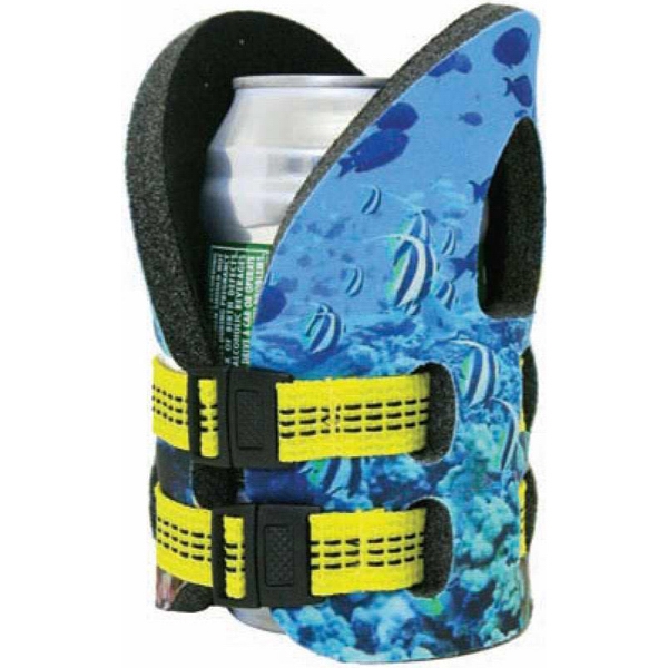 Life Jacket - Life Vest Can Coolers, Custom Printed With Your Logo!