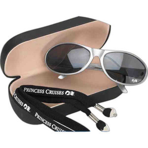Sunglasses With A Case, Custom Decorated With Your Logo!