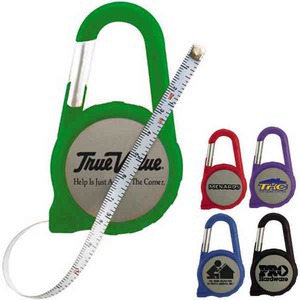 Tape Measure Carabiners, Custom Imprinted With Your Logo!