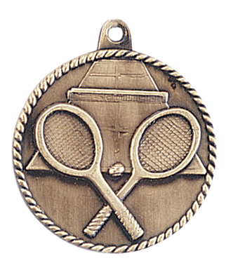 Tennis High Relief Medals, Customized With Your Logo!