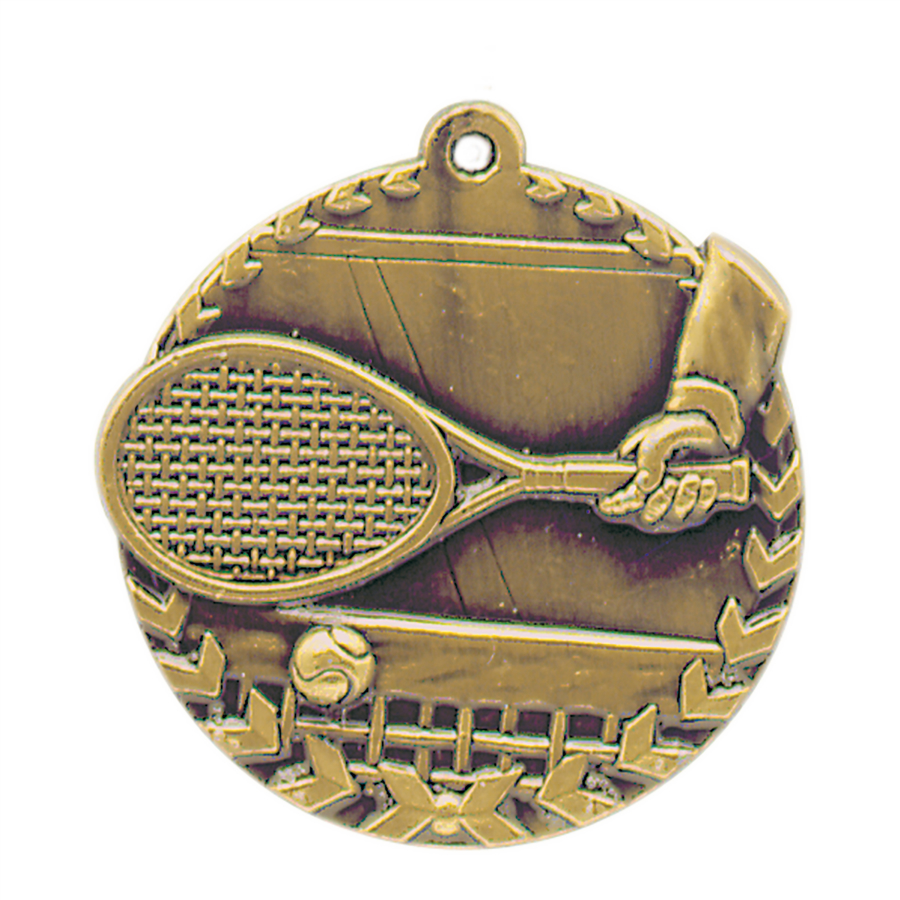 Custom Printed Tennis Millennium Medals