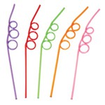 Customized Three Looped Straws