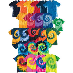 Custom Printed Tie Dye T-Shirts