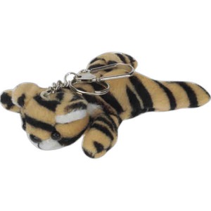 Custom Imprinted Tiger Plush Ornaments