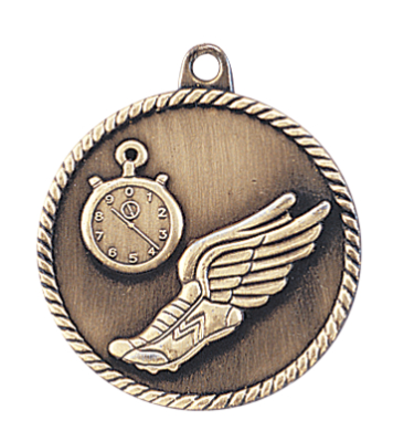 Custom Printed Track High Relief Medals