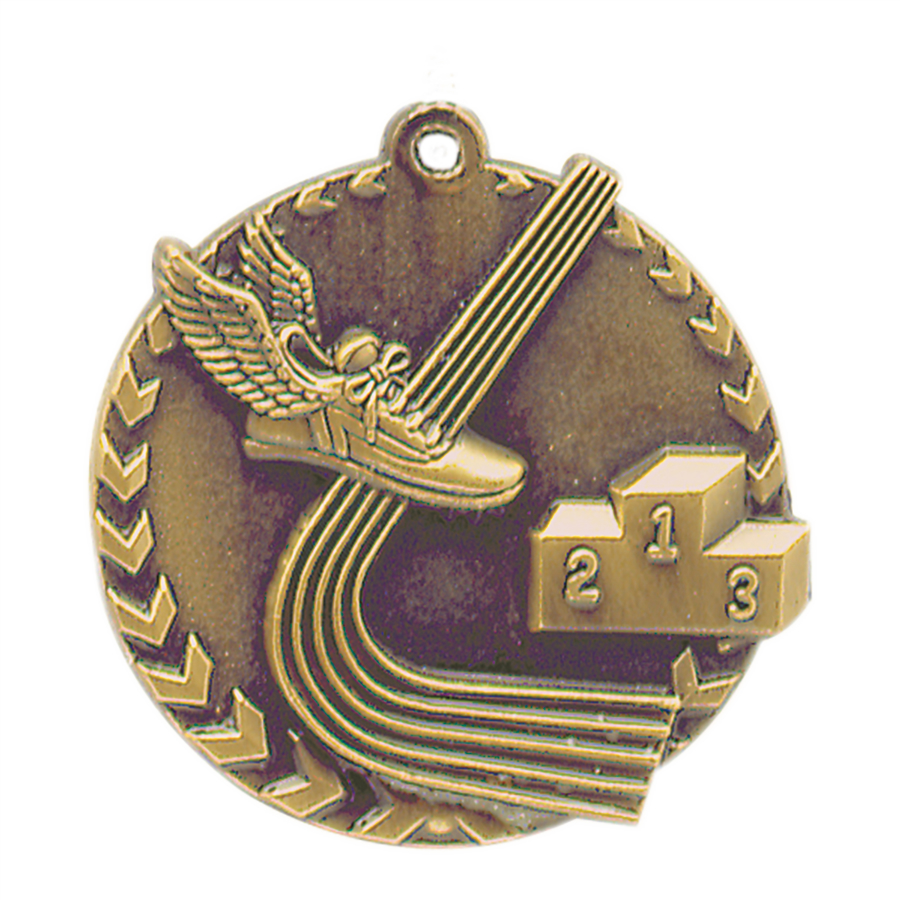 Custom Printed Track Millennium Medals