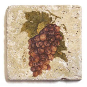 Tumbled Stone Coasters, Custom Imprinted With Your Logo!